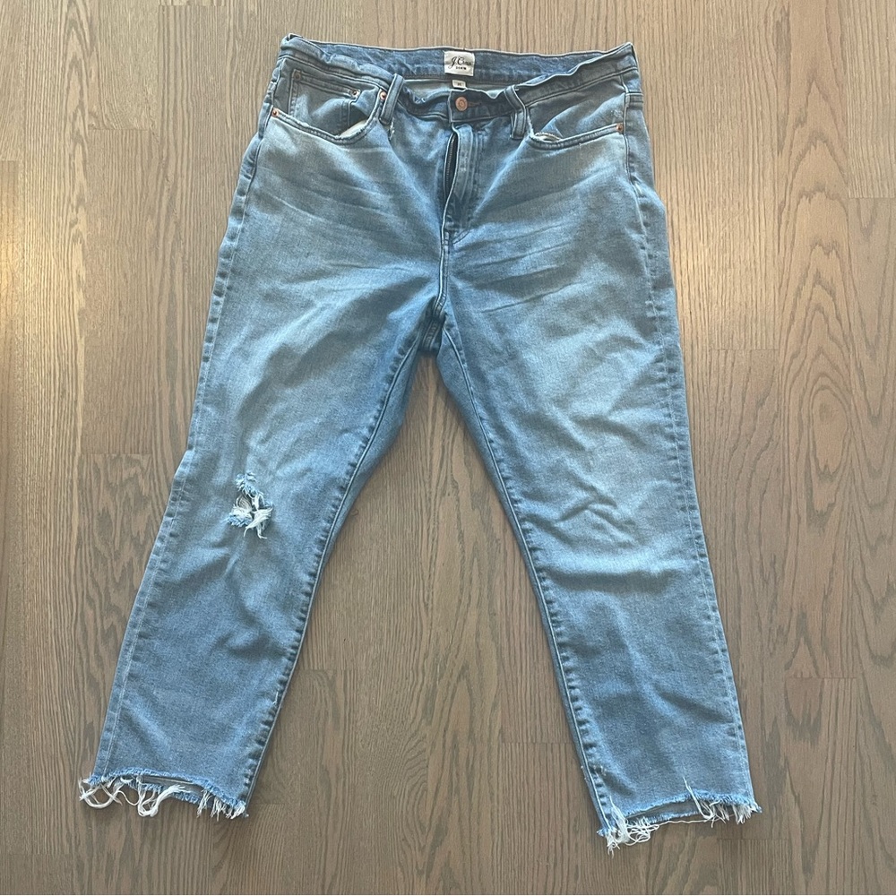 J Crew Distressed Jeans Size 31
